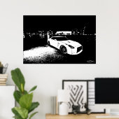 日産スカイラインGTRシティショット ポスター (ホームオフィス)