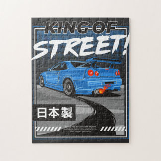 日産スカイラインGTRデザインTシャツ ジグソーパズル