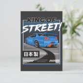 日産スカイラインGTRデザインTシャツ 出欠カード (スタンド正面)