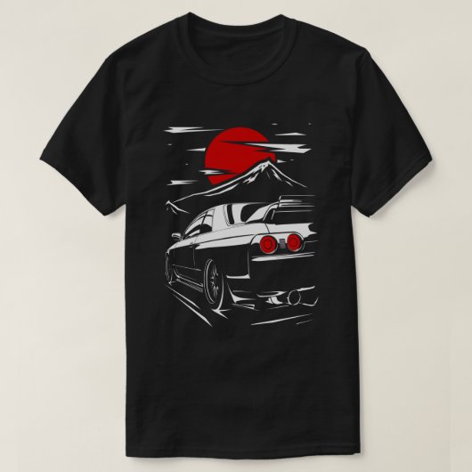 日産スカイラインGTR 32春名必須Tシャツ Tシャツ (デザイン正面)