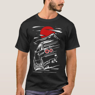 日産スカイラインGTR 34ハルナエッセンシャルTシャツ Tシャツ