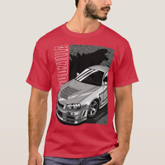 日産スカイラインGTR R34Tシャツ Tシャツ