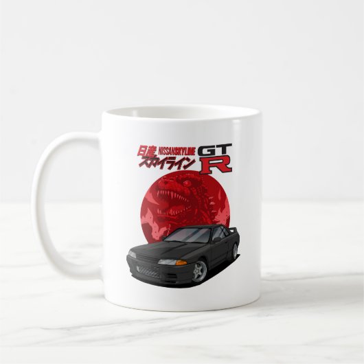 日産スカイラインR32 GTR コーヒーマグカップ (左)