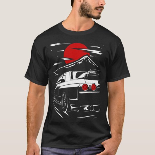 日産スカイラインR32 Tシャツ日産スカイラインR32 Tシャツ (正面)