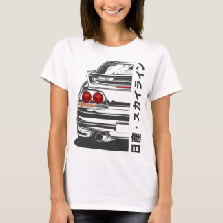 日産スカイラインTシャツ日産スカイラインGTR R33 Tシャツ
