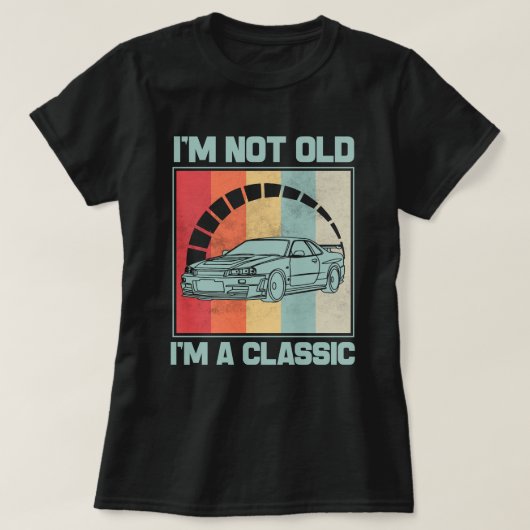 日産スカイラインT-R Tシャツ (デザイン正面)