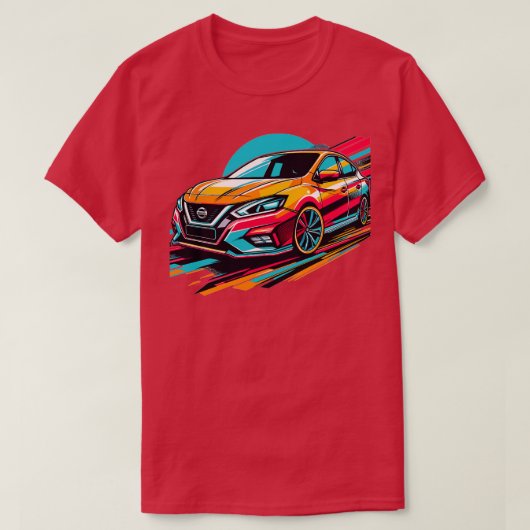 日産セントラ5 Tシャツ (デザイン正面)