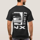 日産パルサーNXスポーツバックティーシャツ Tシャツ (裏面)