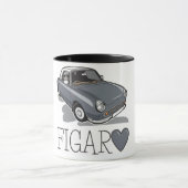 日産フィガロラピズグレイ マグカップ (中央)