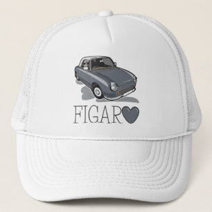 日産フィガロラピズグレー キャップ