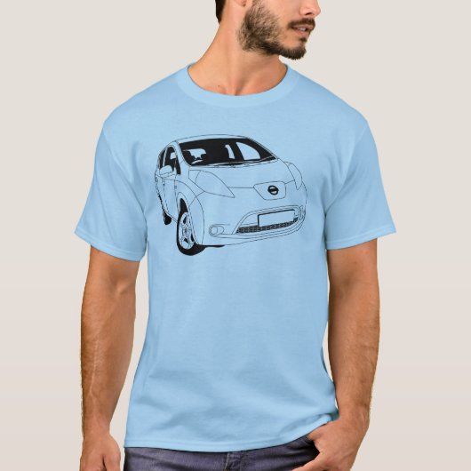 日産リーフTシャツ Tシャツ (正面)