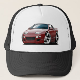 日産300ZXのあずき色のコンバーチブル キャップ