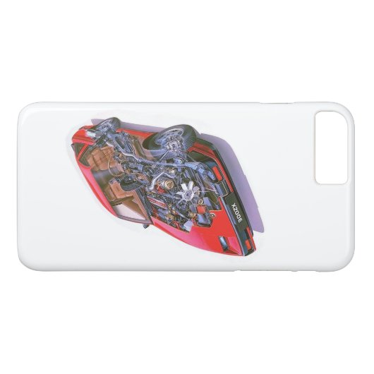 日産300zxのiphoneの場合 Case-Mate iPhoneケース (裏面(横))