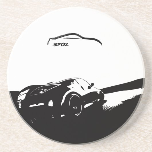 日産350zの圧延の打撃のコースター コースター (正面)