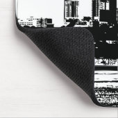 日産350zの通りの巡航 マウスパッド (コーナー)