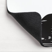 日産350Zの黒いマウスパッド マウスパッド (コーナー)