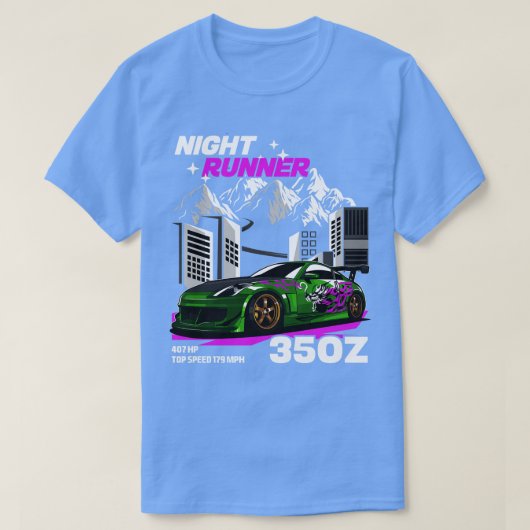 日産350zナイトランナーNFSU2 Tシャツ (デザイン正面)