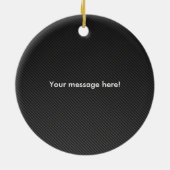 日産350Z -私は私の350Zを愛します セラミックオーナメント (裏面)