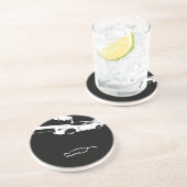 日産・スカイラインの圧延の打撃のコースター コースター (側面)