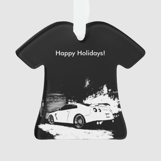 日産・スカイラインパーソナライズなGTRの背面図 オーナメント (正面)