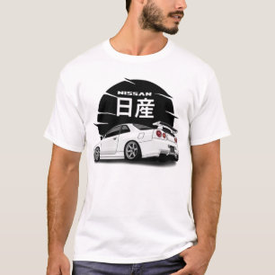日産 スカイライン R34 Tシャツ
