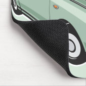 日産・フィガロのエメラルドグリーン マウスパッド (コーナー)