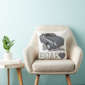 日産・フィガロLapizの灰色 クッション (椅子)