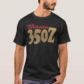 日産 35OZ フロント&バック スポーツカーガール Tシャツ