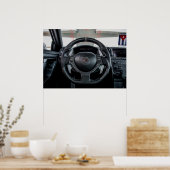 日産GT-R炭素繊維コックピットとHID ポスター (キッチン)