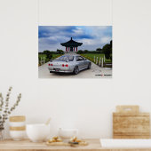 日産GT-R R32スカイラインVspec ポスター (キッチン)