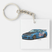 日産GT-R R34 キーホルダー (正面)