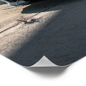 日産GT-R R35 LibertyWalkワイドボディ(飛行機付) ポスター (角)