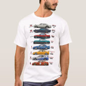 日産GTrの歴史 Tシャツ (正面)