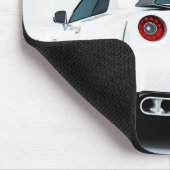 日産GTRの白 マウスパッド (コーナー)