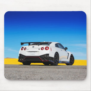 日産GTRは日を追跡します マウスパッド