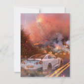 日産GTRフラットカード付きカード (裏面)