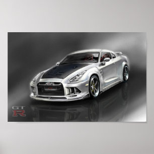 日産GTR ポスター
