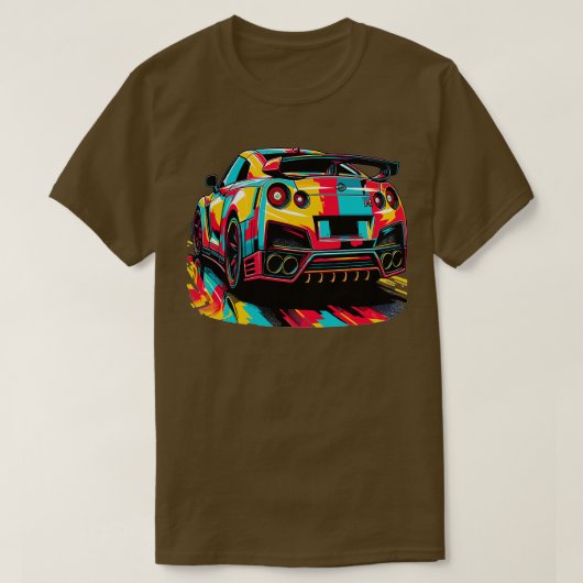 日産GTR 17 Tシャツ (デザイン正面)