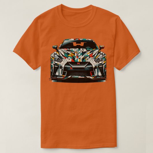 日産GTR 21 Tシャツ (デザイン正面)