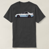 日産Gtr R34 Tシャツ (デザイン正面)