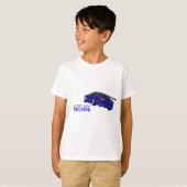 日産s13 (180sx/200sx/240sx) – 青 tシャツ (正面フル)