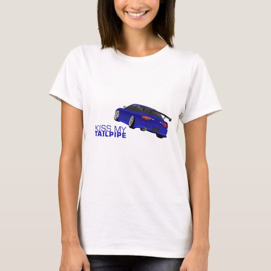 日産s13 (180sx/200sx/240sx) – 青 tシャツ (正面)