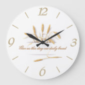 日用パン ラージ壁時計 (正面)