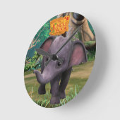 日田 ラウンド壁時計 (傾斜)