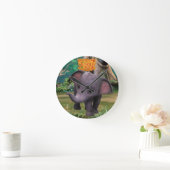 日田 ラウンド壁時計 (ホーム)