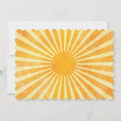 日男女兼用の生のまわりに誕の日 招待状 (裏面)