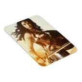 日疑問に思没の女性 マグネット (右側)