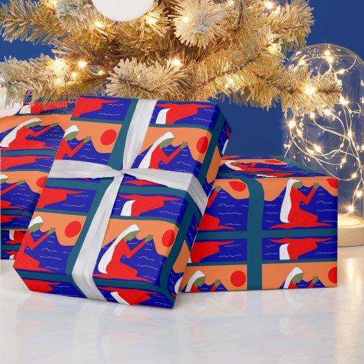 日祈本の落ちたために ラッピングペーパー (クリスマス)