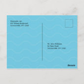 日程おさえて ディナー クルーズのお知らせ ポストカード (裏面)