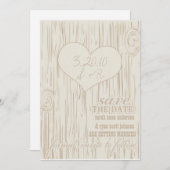 日程おさえて 招待状 (正面/裏面)